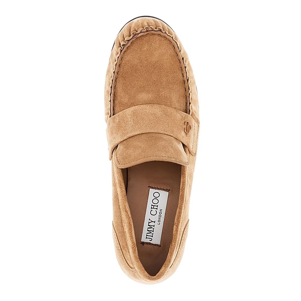 Jimmy Choo Women 'Ellis' Suede Leather Loafers JIMMY CHOO