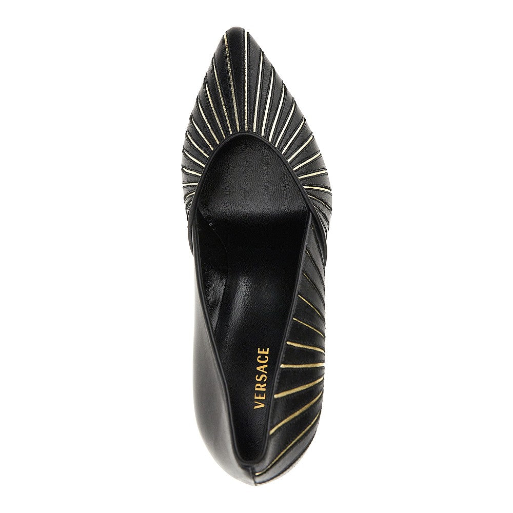 Versace Women 'Gianni' Nappa Leather Pumps VERSACE