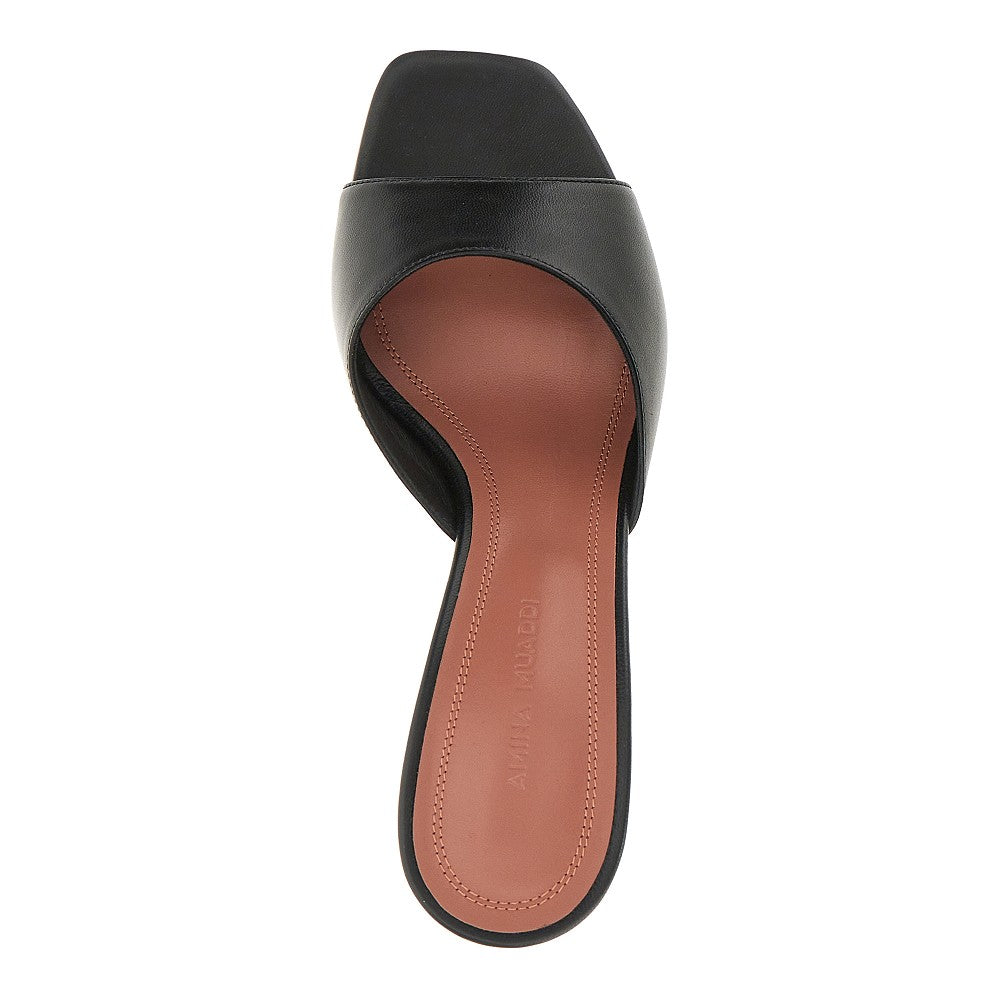 Amina Muaddi Women 'Lupita' Nappa Leather Slippers AMINA MUADDI