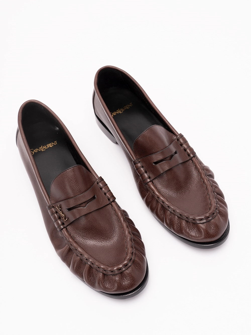 Saint Laurent Men Le Loafer Supple In Matte Leather SAINT LAURENT