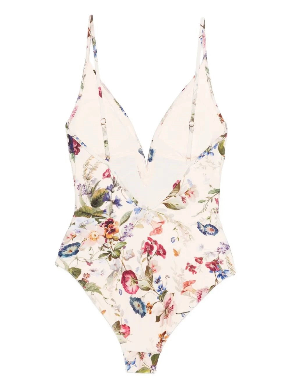 Zimmermann Women `Patience` Tuck Plunge One-Piece Swimsuit ZIMMERMANN
