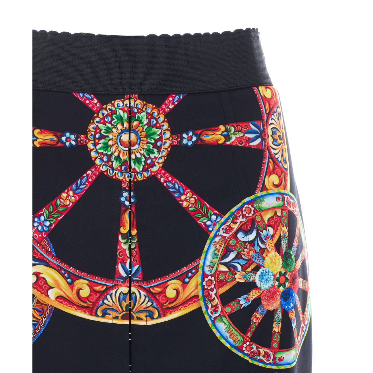 Dolce&Gabbana Women Carretto Print Long Skirt