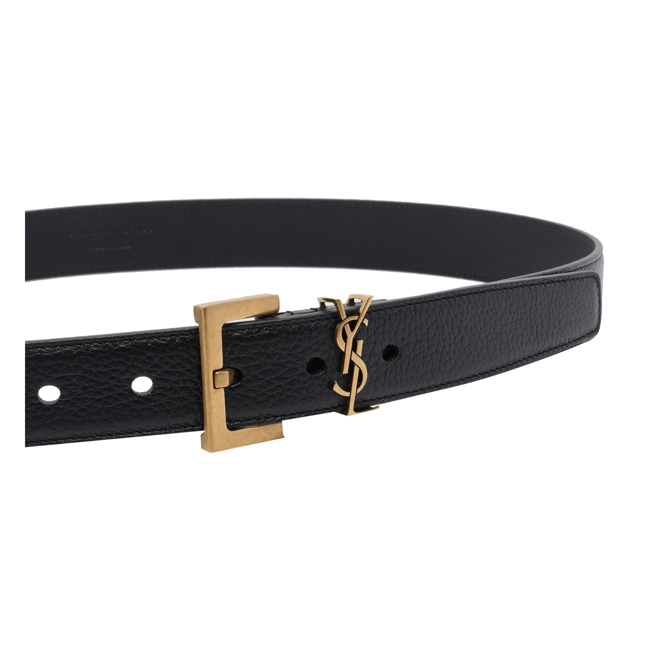 Saint Laurent Men Cassandre Belt SAINT LAURENT