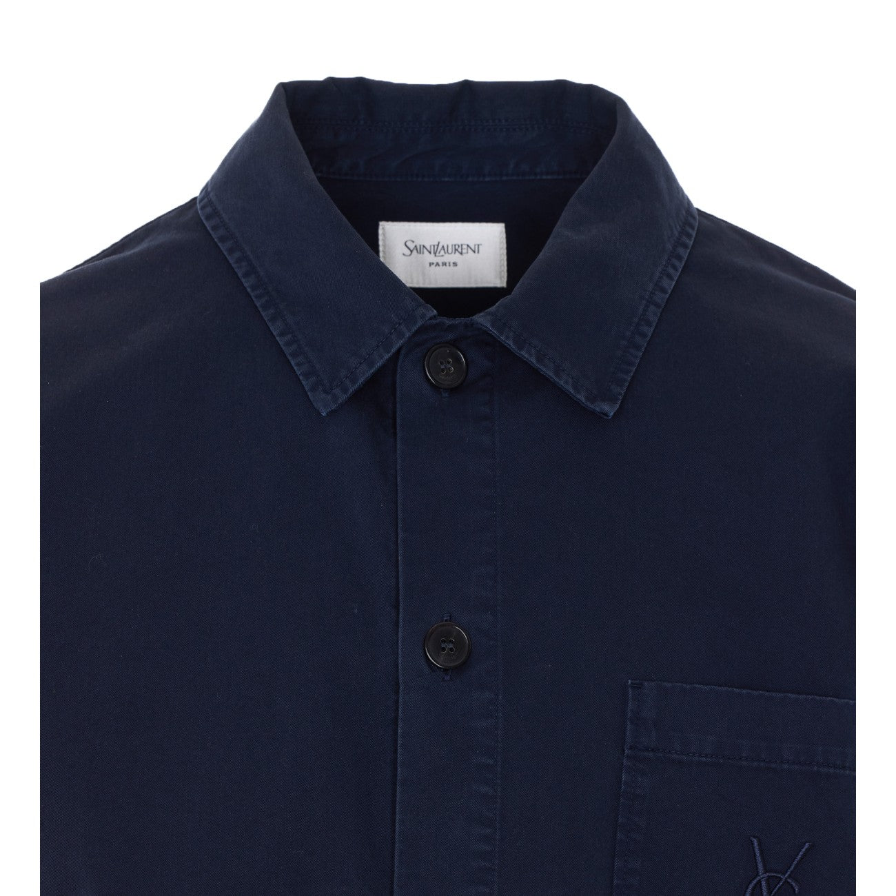 Saint Laurent Men Cassandre Overshirt Jacket SAINT LAURENT