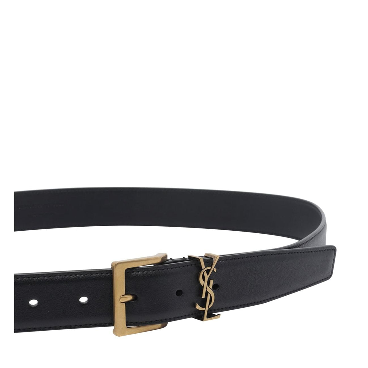 Saint Laurent Men Cassandre Vadim Belt SAINT LAURENT