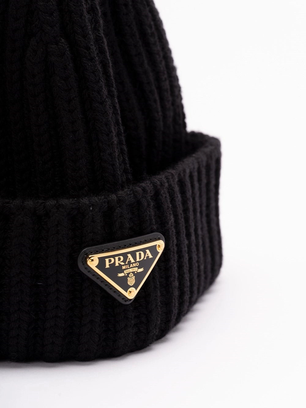 Prada Women Wool Beanie PRADA