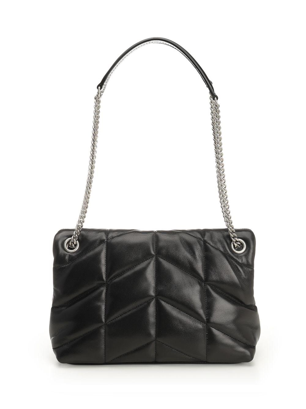 Saint Laurent Women "Lou Lou Puffer" Small Shoulder Bag SAINT LAURENT