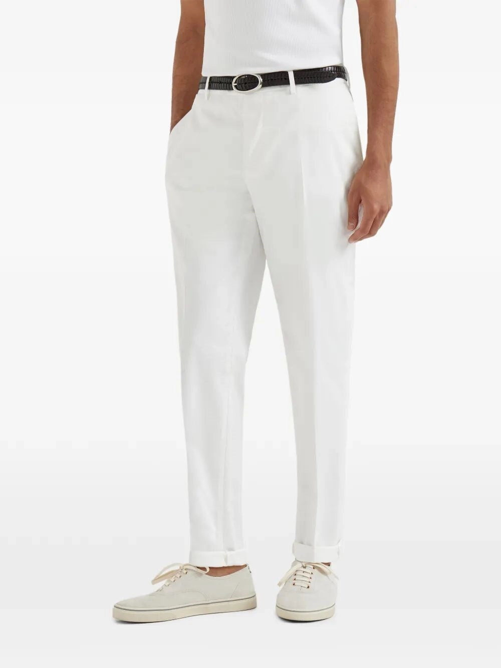 Brunello Cucinelli Men Dyed Pants BRUNELLO CUCINELLI