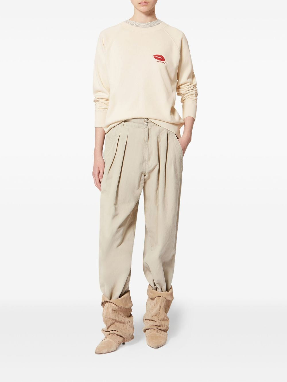Marant Etoile Women "Millyny" Cotton Hoodie With Logo ISABEL MARANT ETOILE