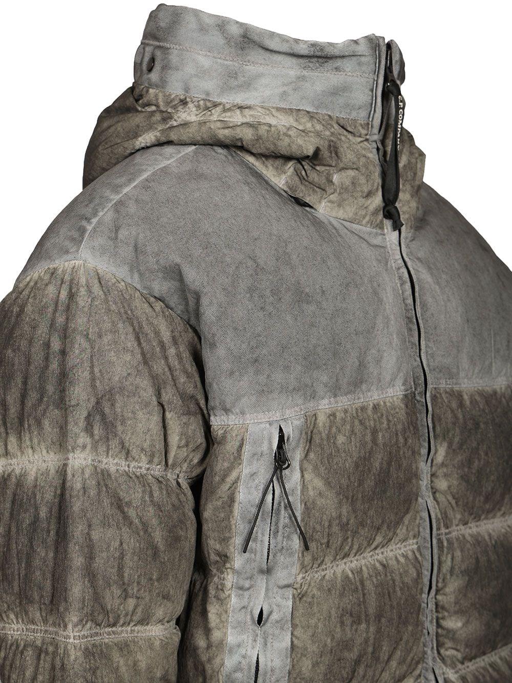 C.P. Company Men Quilted Jacket With Hood C.P. COMPANY