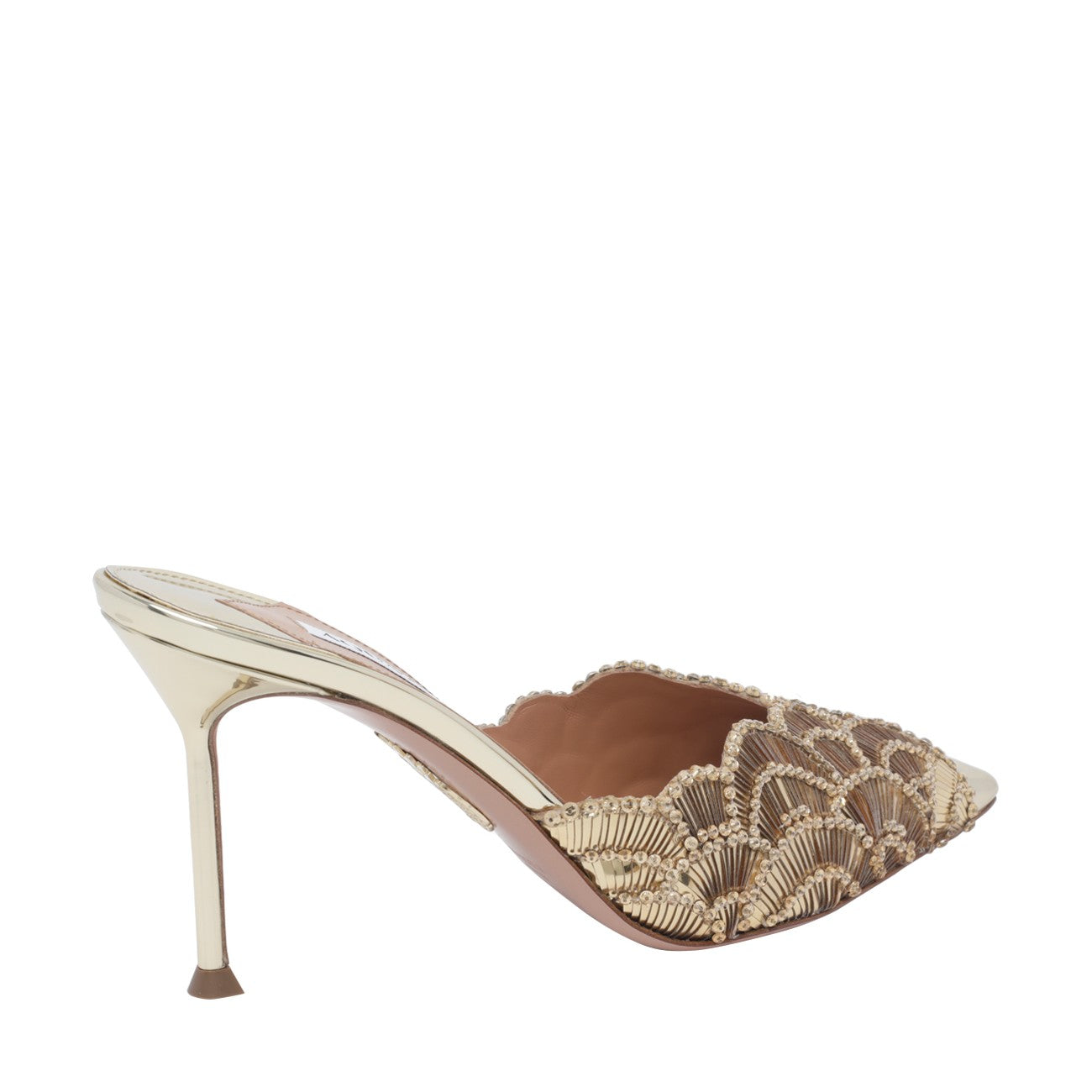 Aquazzura Women Ce Soir Pump Mules AQUAZZURA