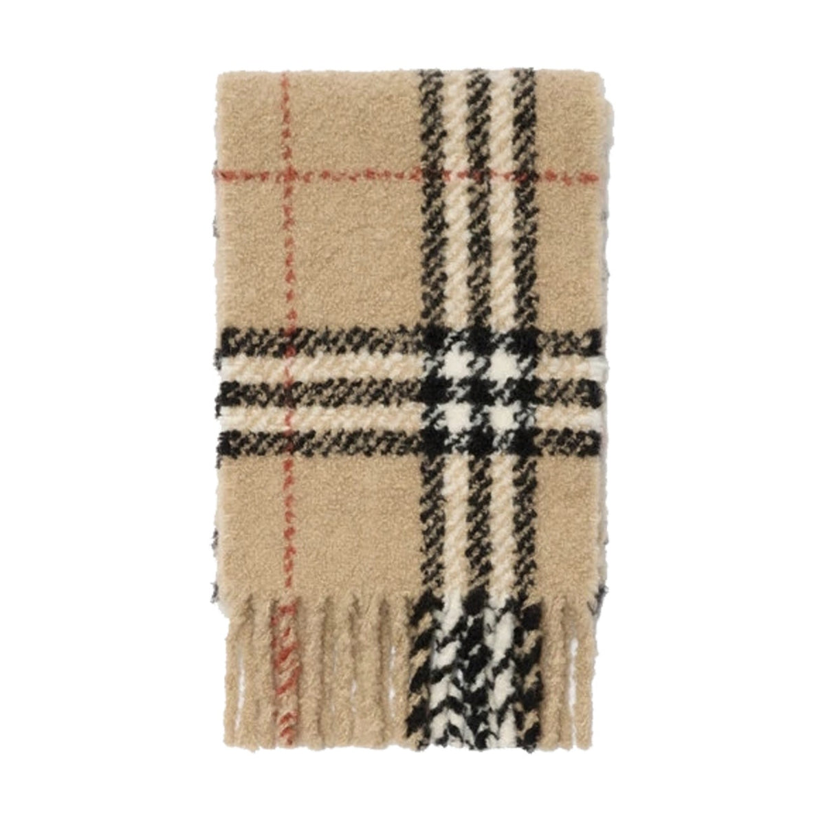 Burberry Women Check Boucle' Scarf BURBERRY