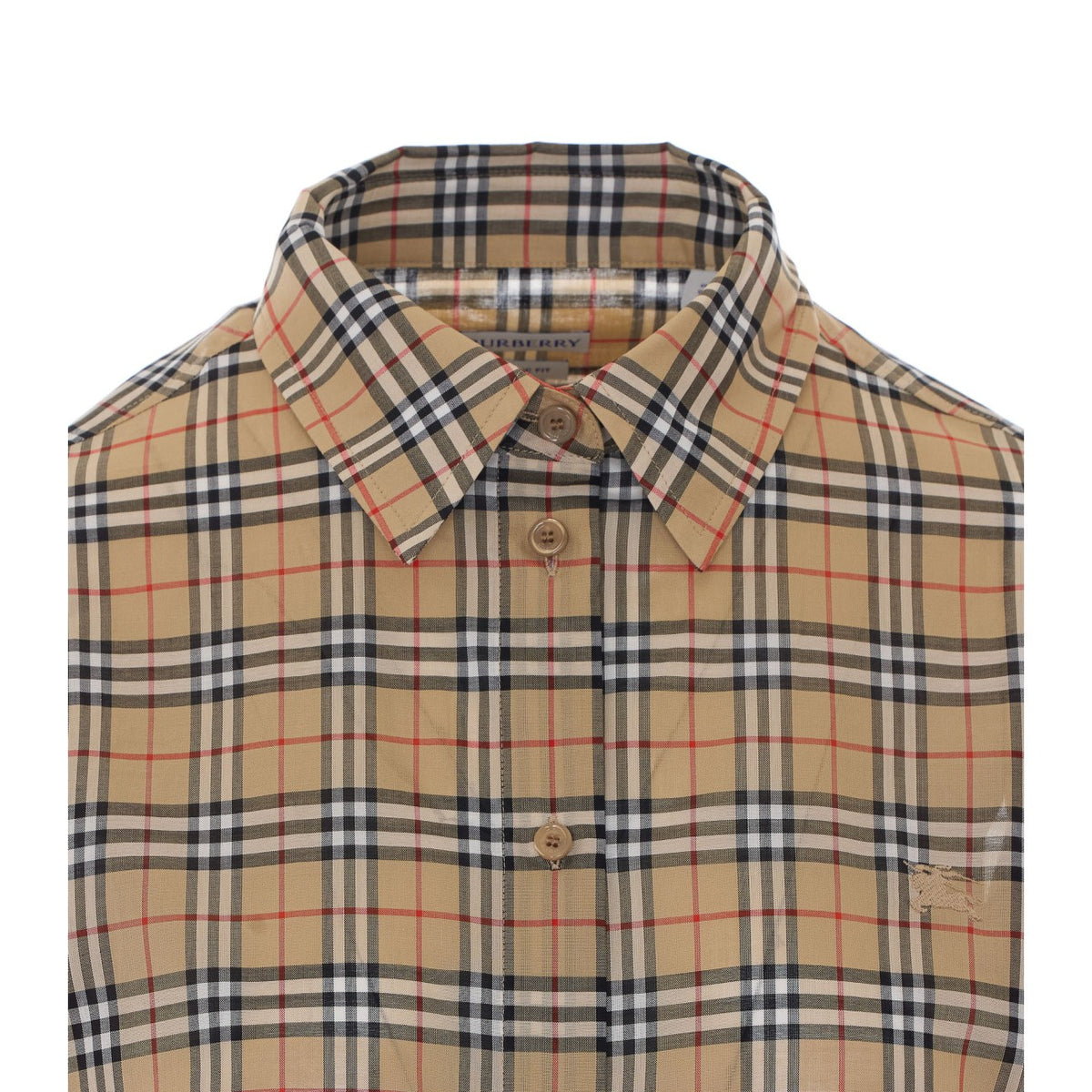 Burberry Women Check Shirt With Classic Fit BURBERRY