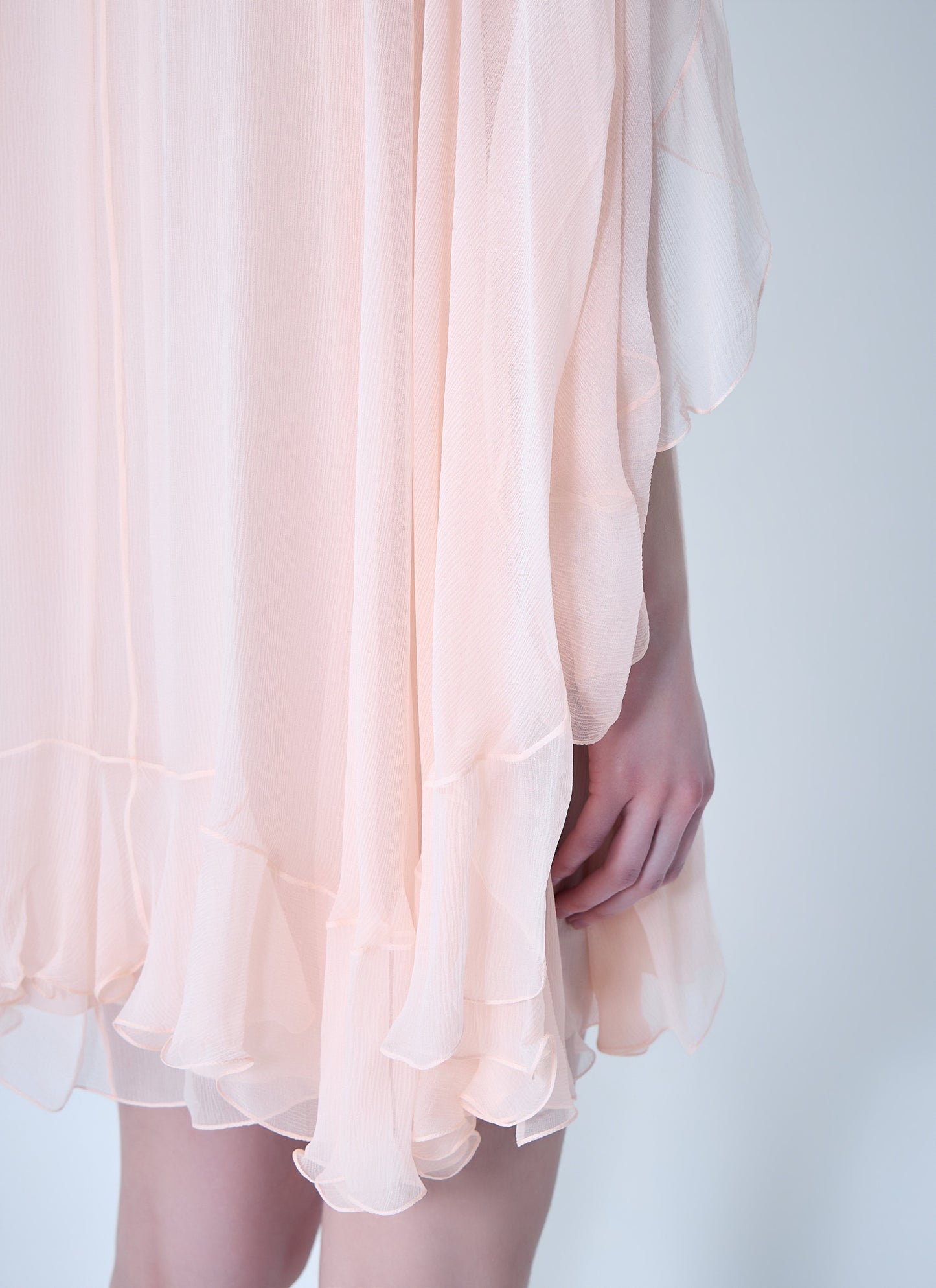 Chloé Women Silk Thin-Strap Long Dress CHLOE