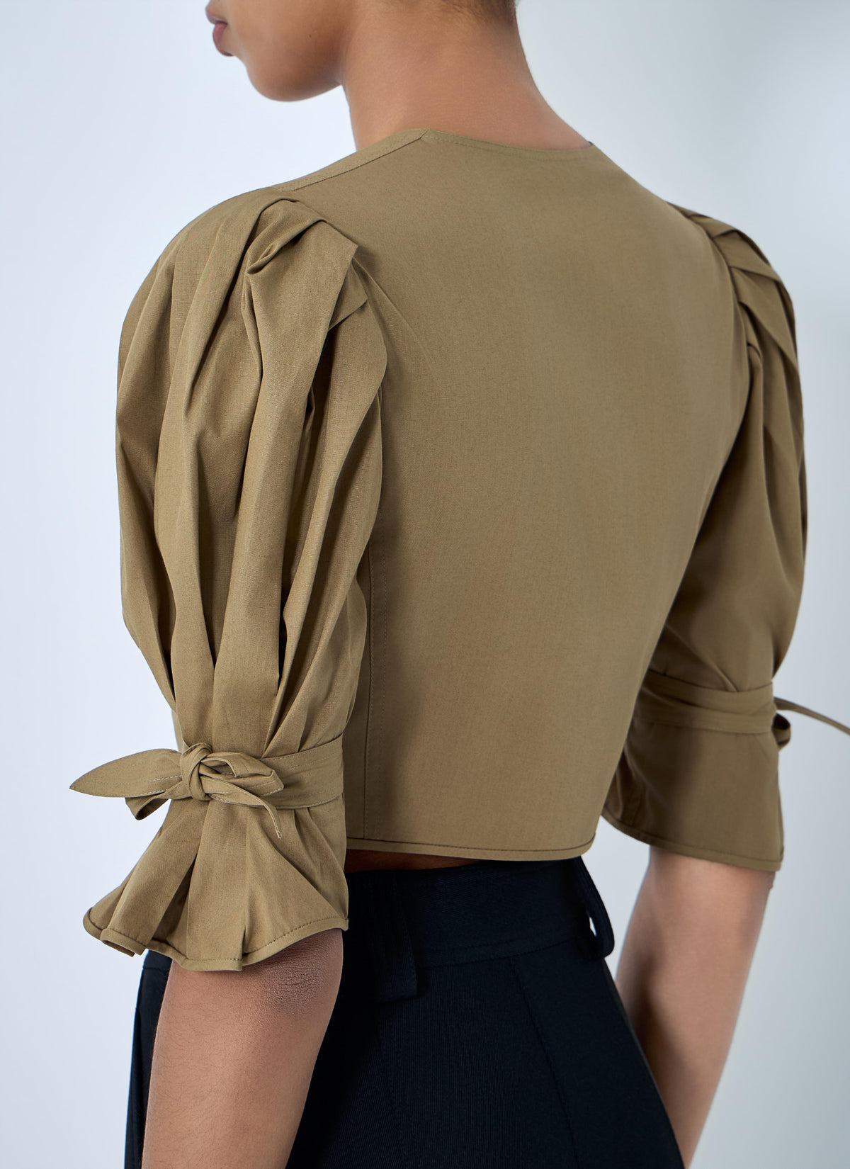 Chloé Women Structured Cropped Blouse CHLOE