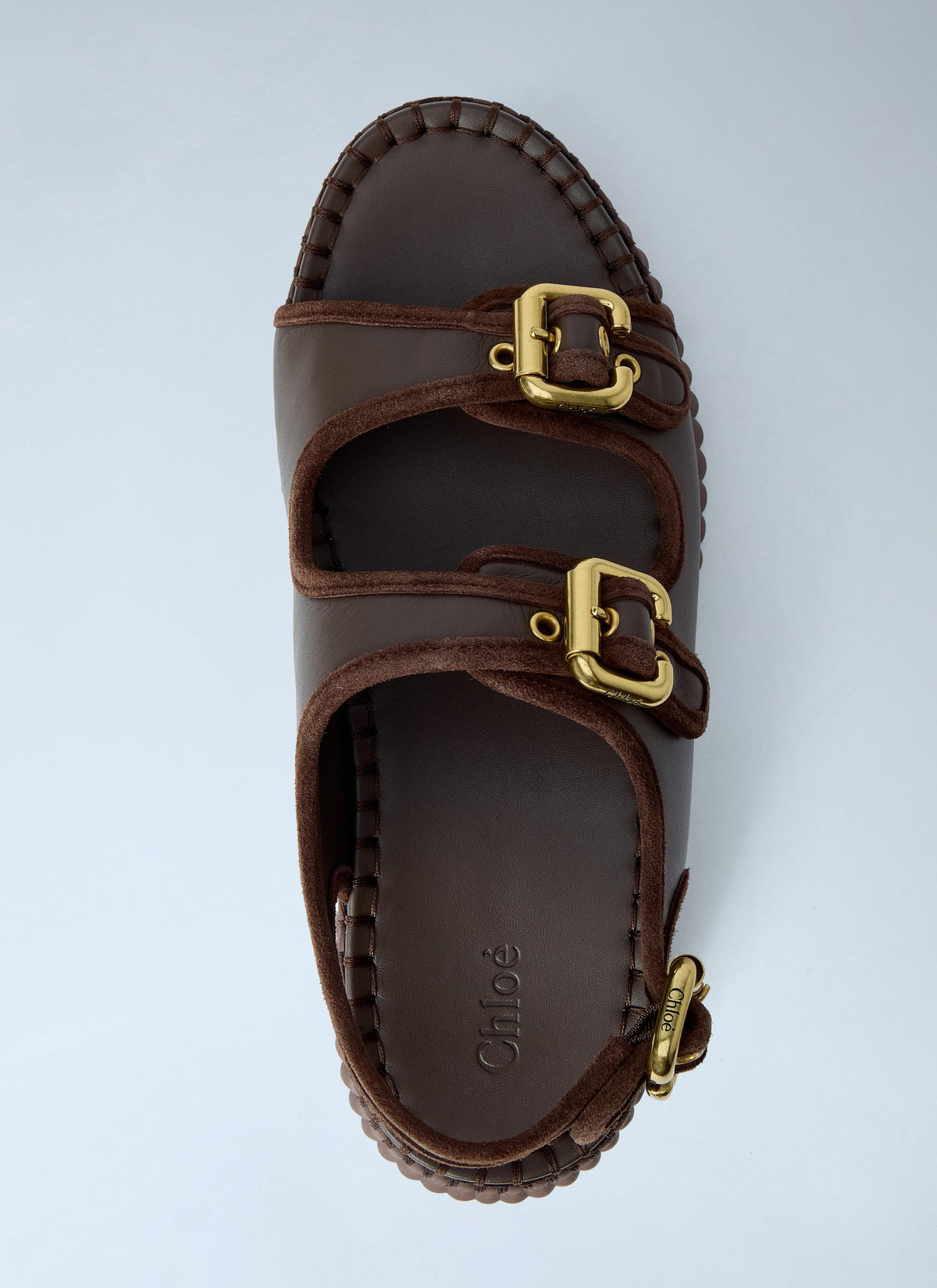 Chloé Women Nama Wedge Sandals CHLOE