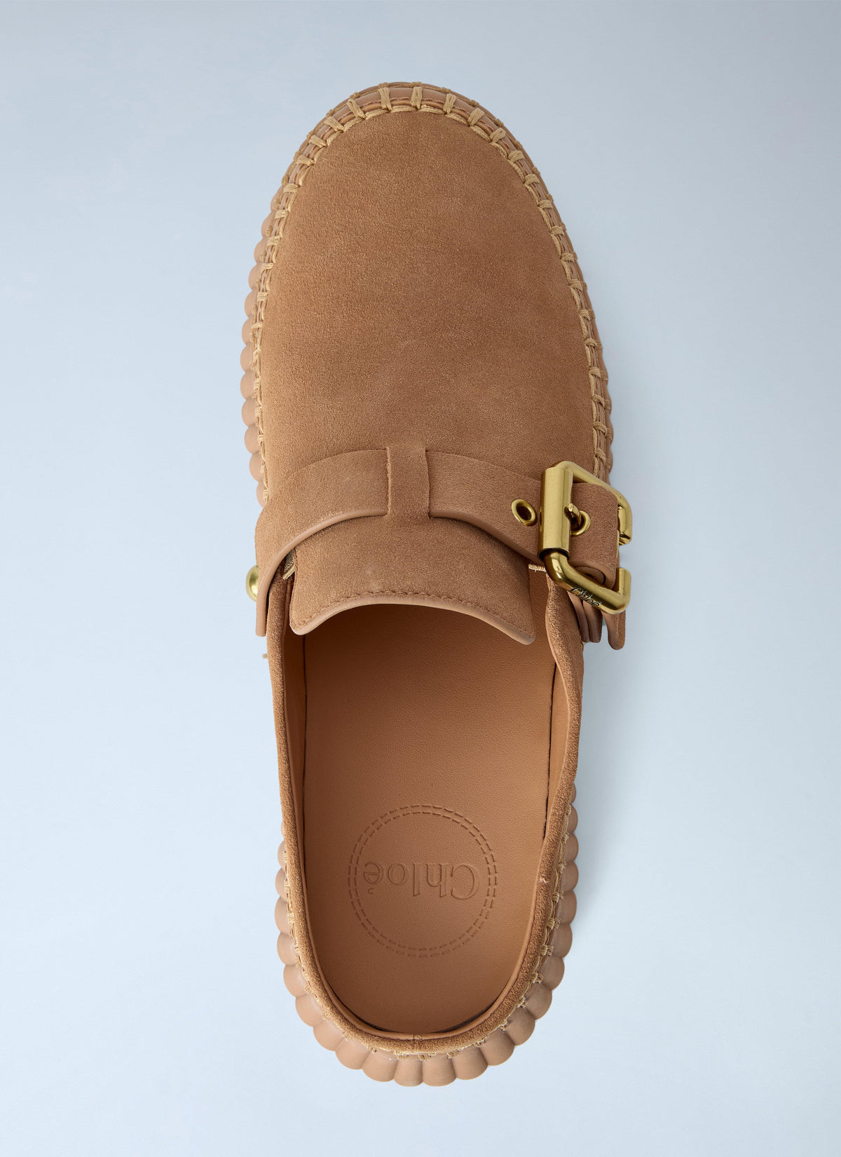 Chloé Women Nama Wedge Mules CHLOE