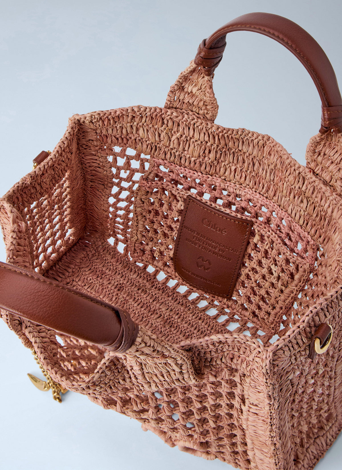 Chloé Women Small Summer Banana East-West Tote Bag CHLOE