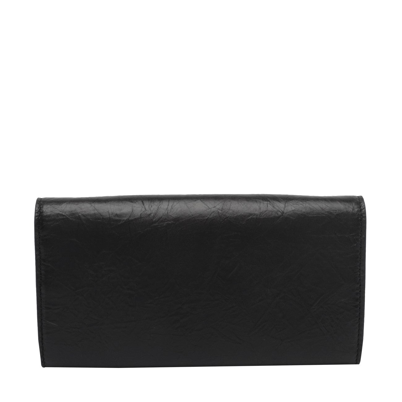 Fendi Women Continental Wallet On Chain Tube With Ff Baguette Logo FENDI
