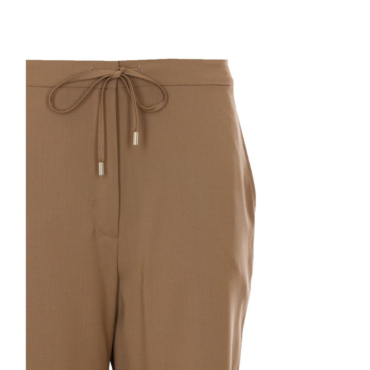 Max Mara Studio Women Corone Wool Canvas Jogging Trousers MAX MARA STUDIO