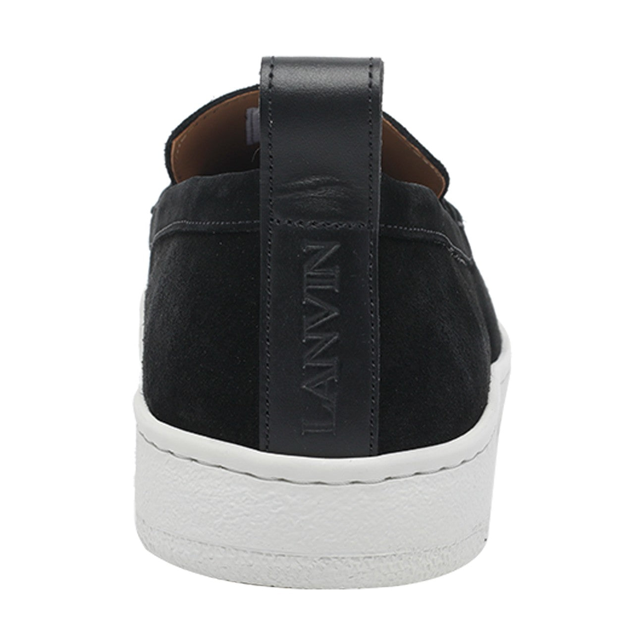 Lanvin Men Crusier Suede Slip On Loafers LANVIN