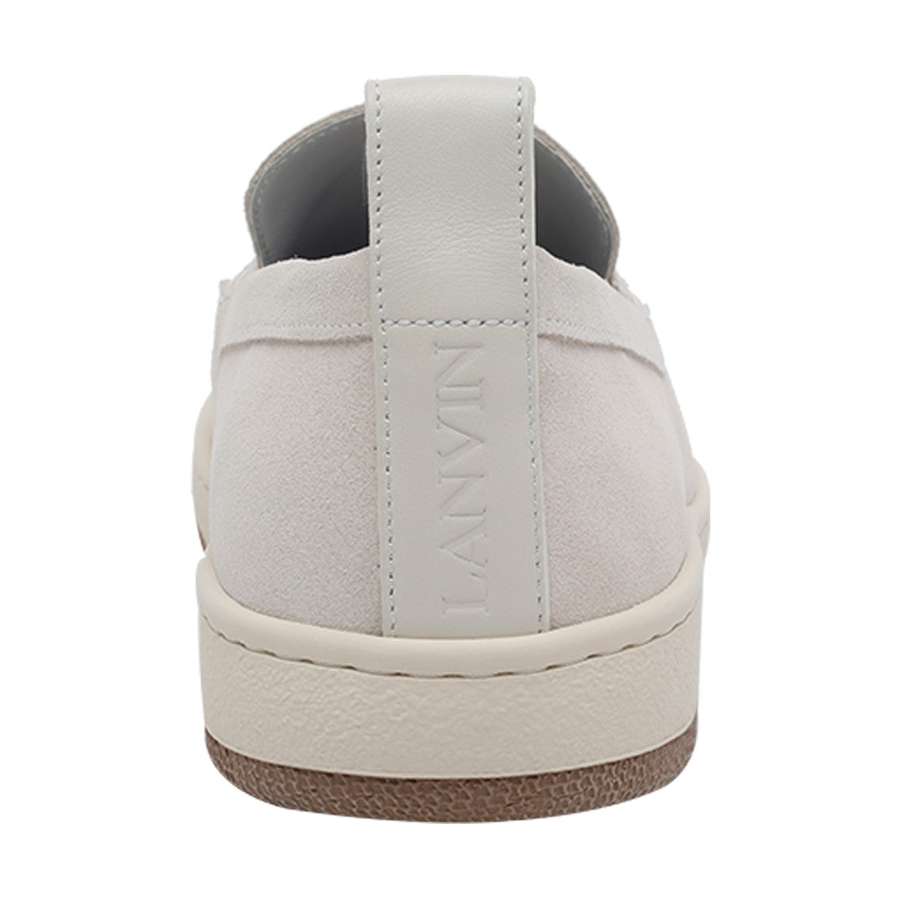 Lanvin Men Crusier Suede Slip On Loafers LANVIN