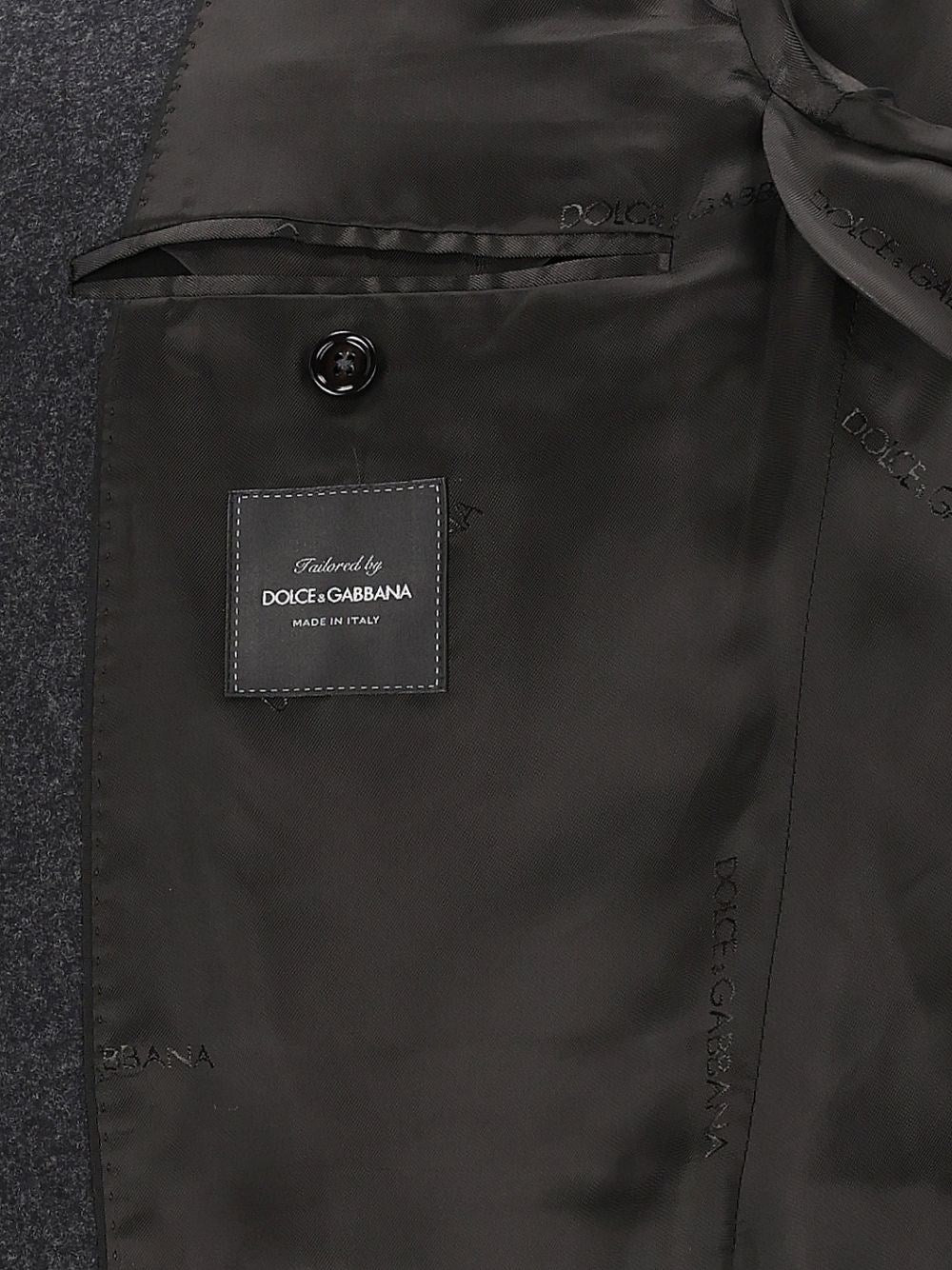 Dolce & Gabbana Men Sinatra Single-Breasted Wool Flannel Jacket DOLCE & GABBANA
