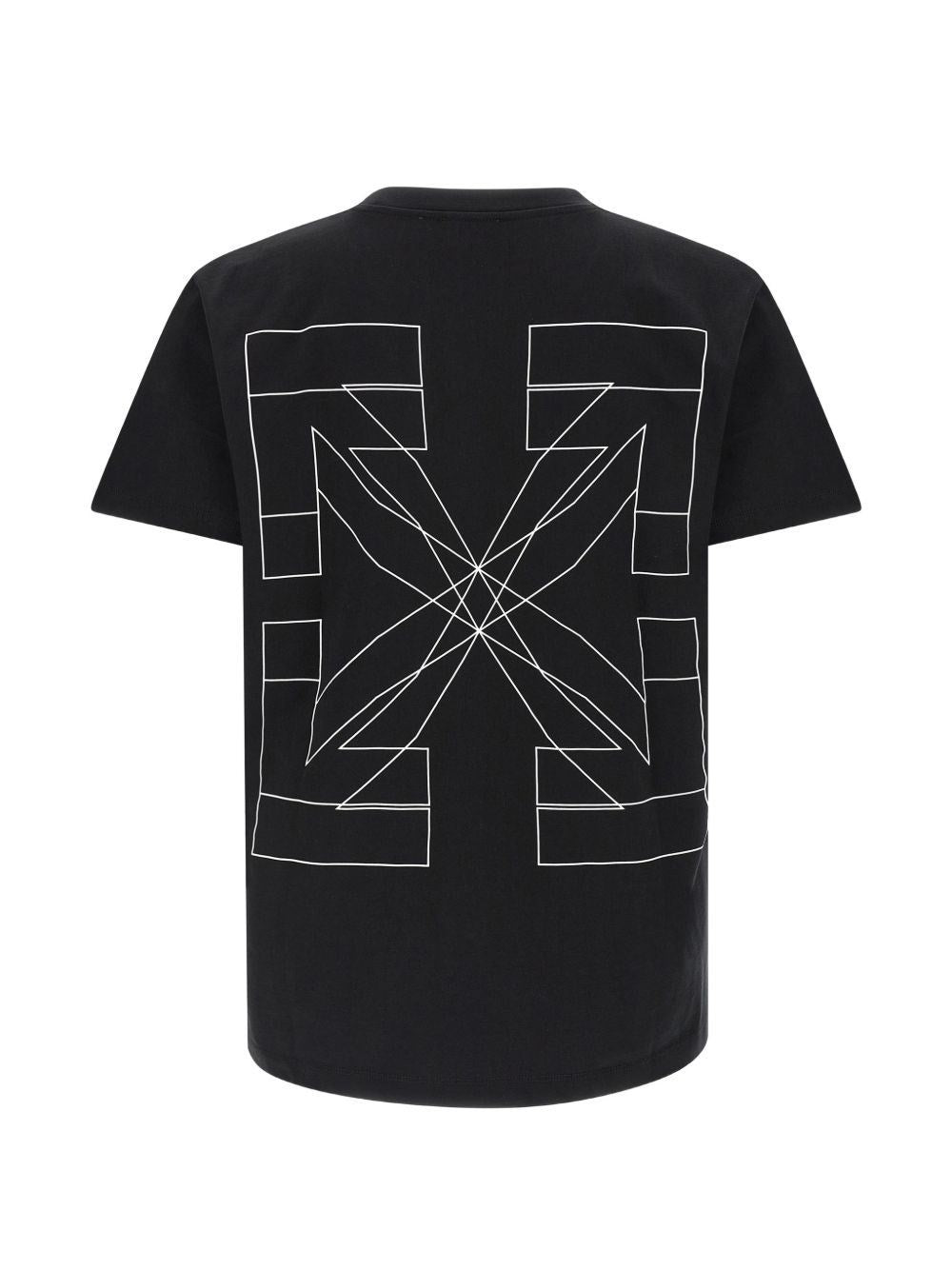 Off-White Men Outline Double Arrow Slim T-Shirt OFF-WHITE
