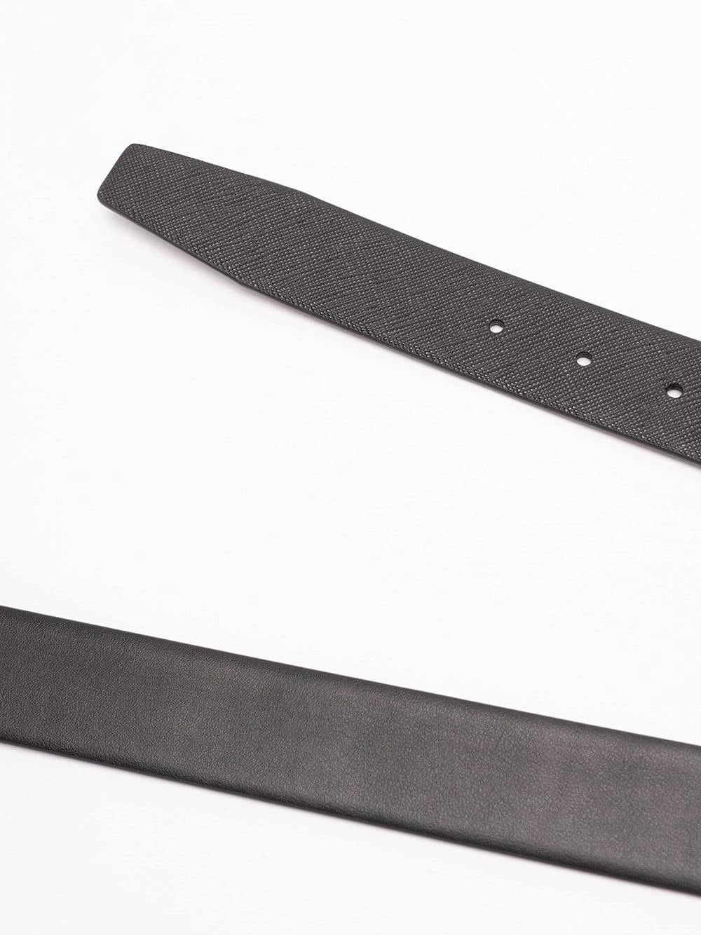 Prada Men Saffiano Leather Reversible Belt PRADA