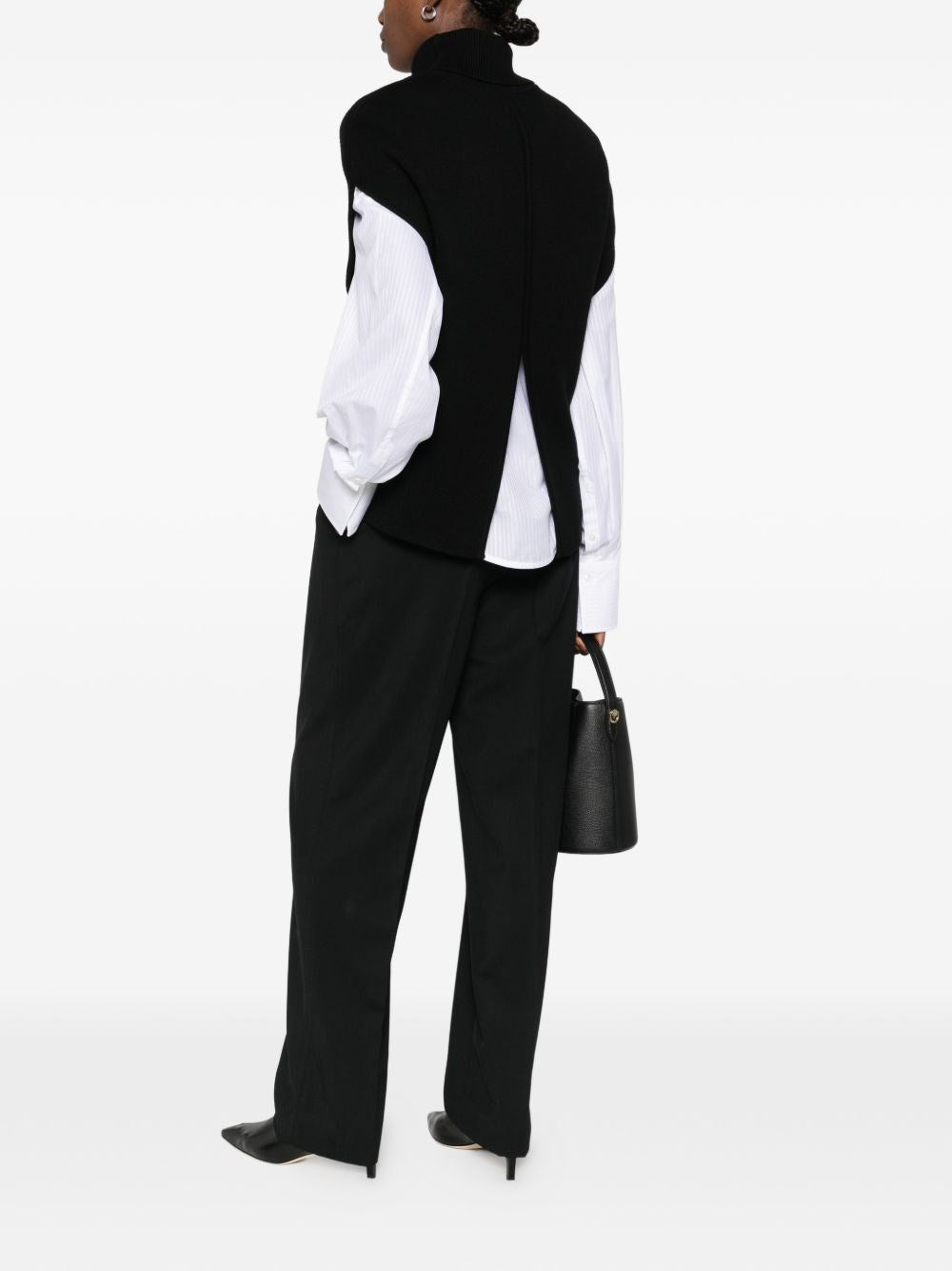 Toteme Women Double-Knit Cape Knit TOTEME