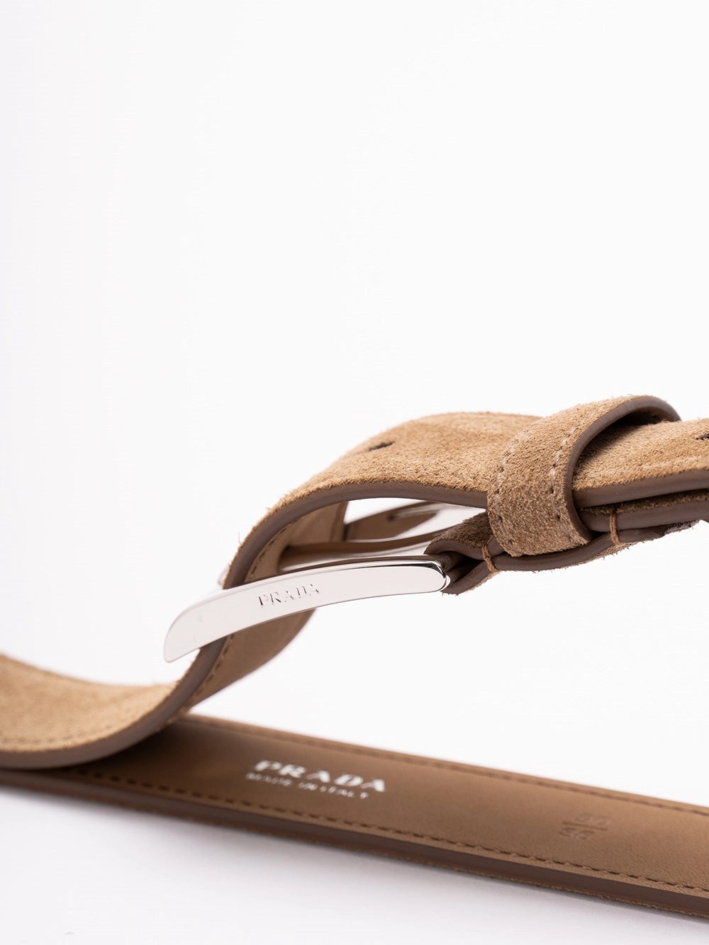 Prada Men Suede Belt PRADA