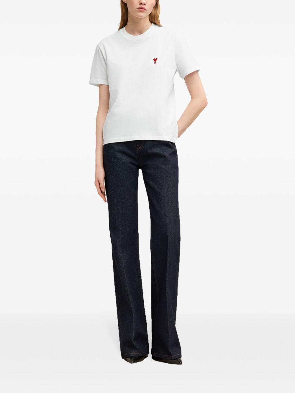 Ami Women "Ami De Coeur" T-Shirt AMI PARIS