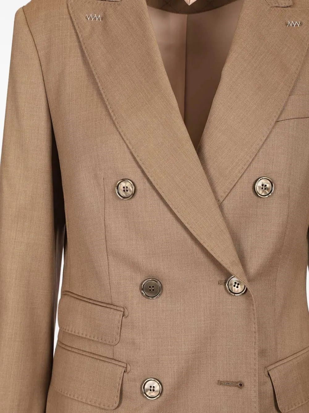 Max Mara Women Double-Breasted Wool Twill Blazer "Cupola" MAX MARA