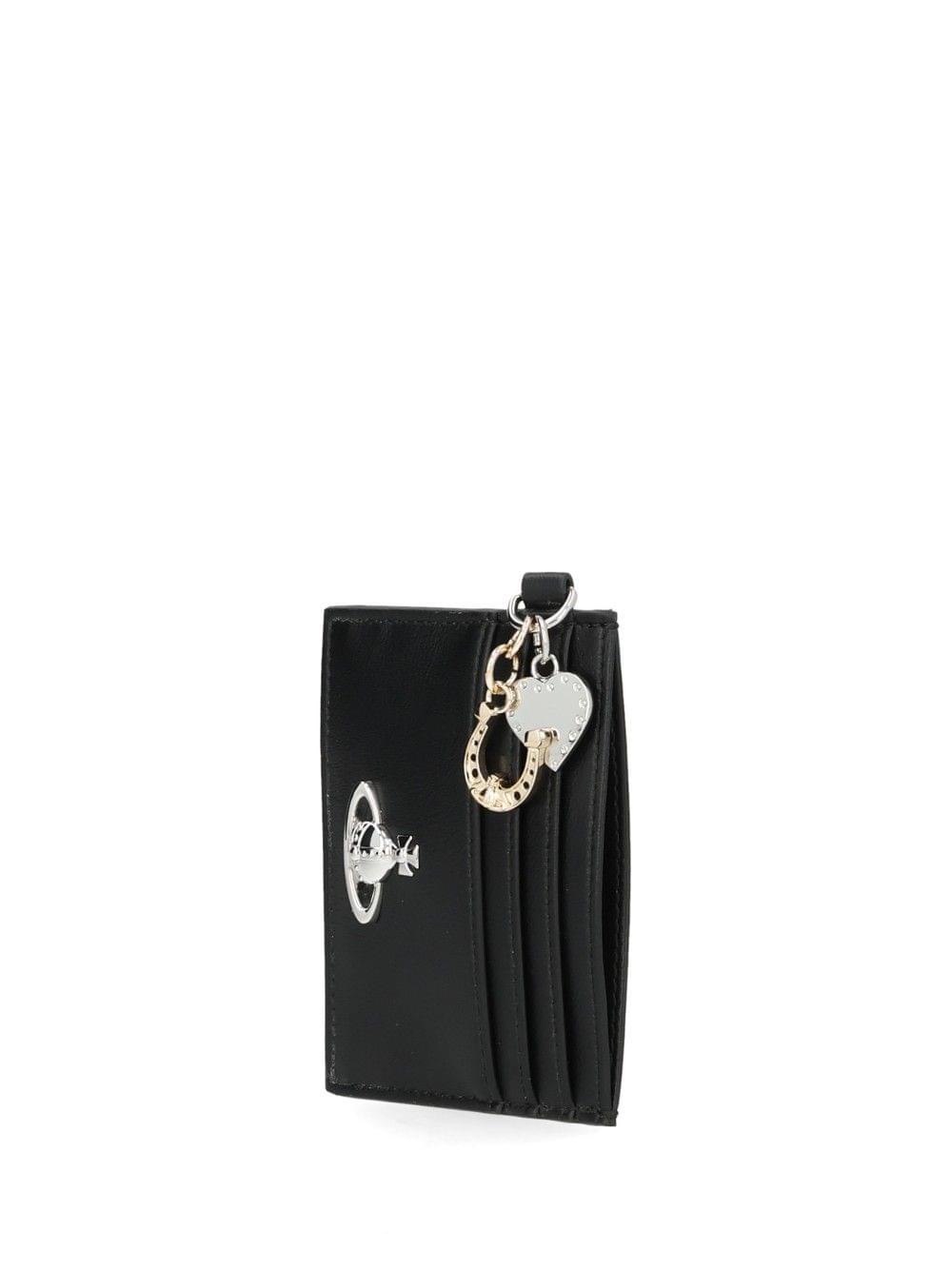 Vivienne Westwood Women Card Holder With Charm VIVIENNE WESTWOOD