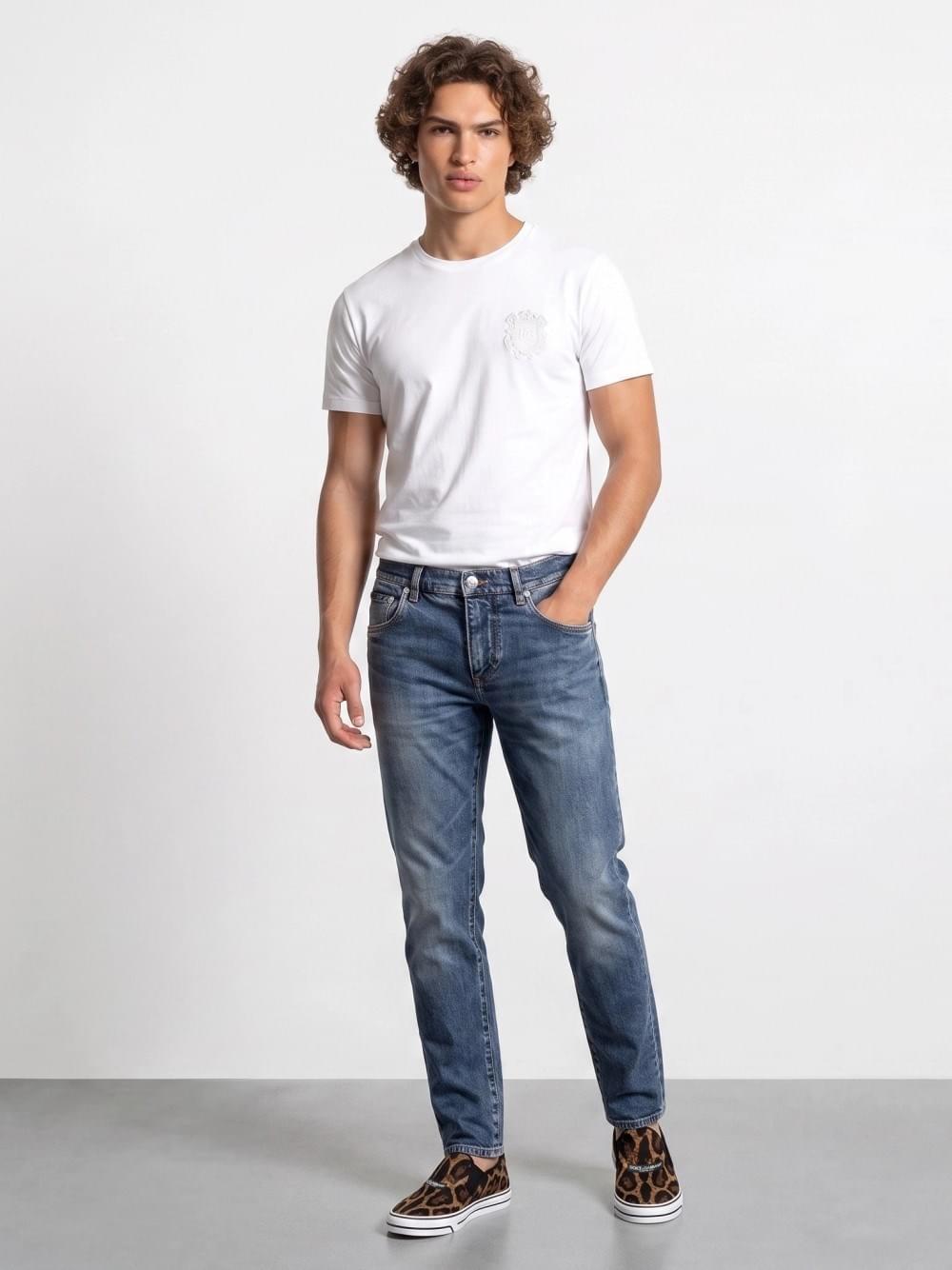 Dolce & Gabbana Men D&G Logo T-Shirt DOLCE & GABBANA