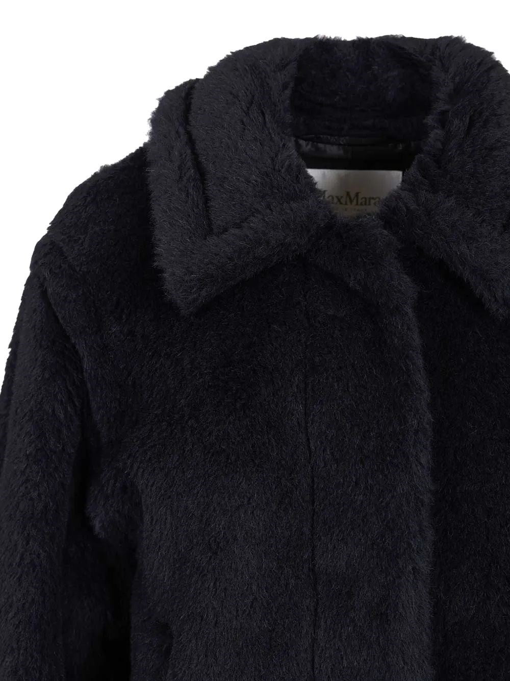 Max Mara Women Fuggito Short Teddy Single Breast Coat MAX MARA