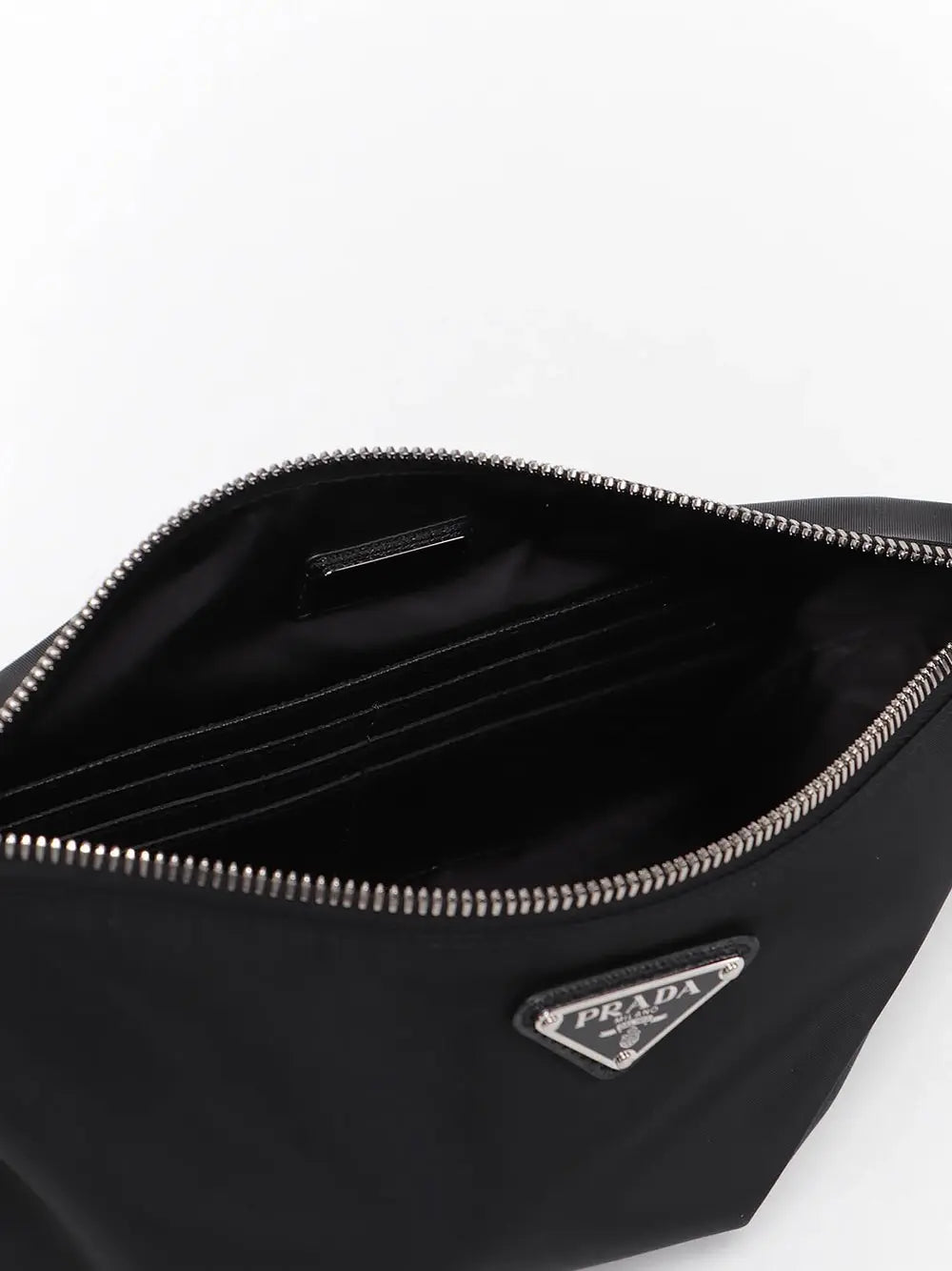 Prada Men Re-Nylon And Saffiano Pouch PRADA