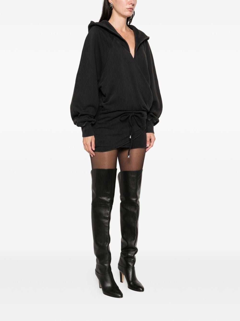 The Attico Women Jersey Sweatshirt Dress THE ATTICO