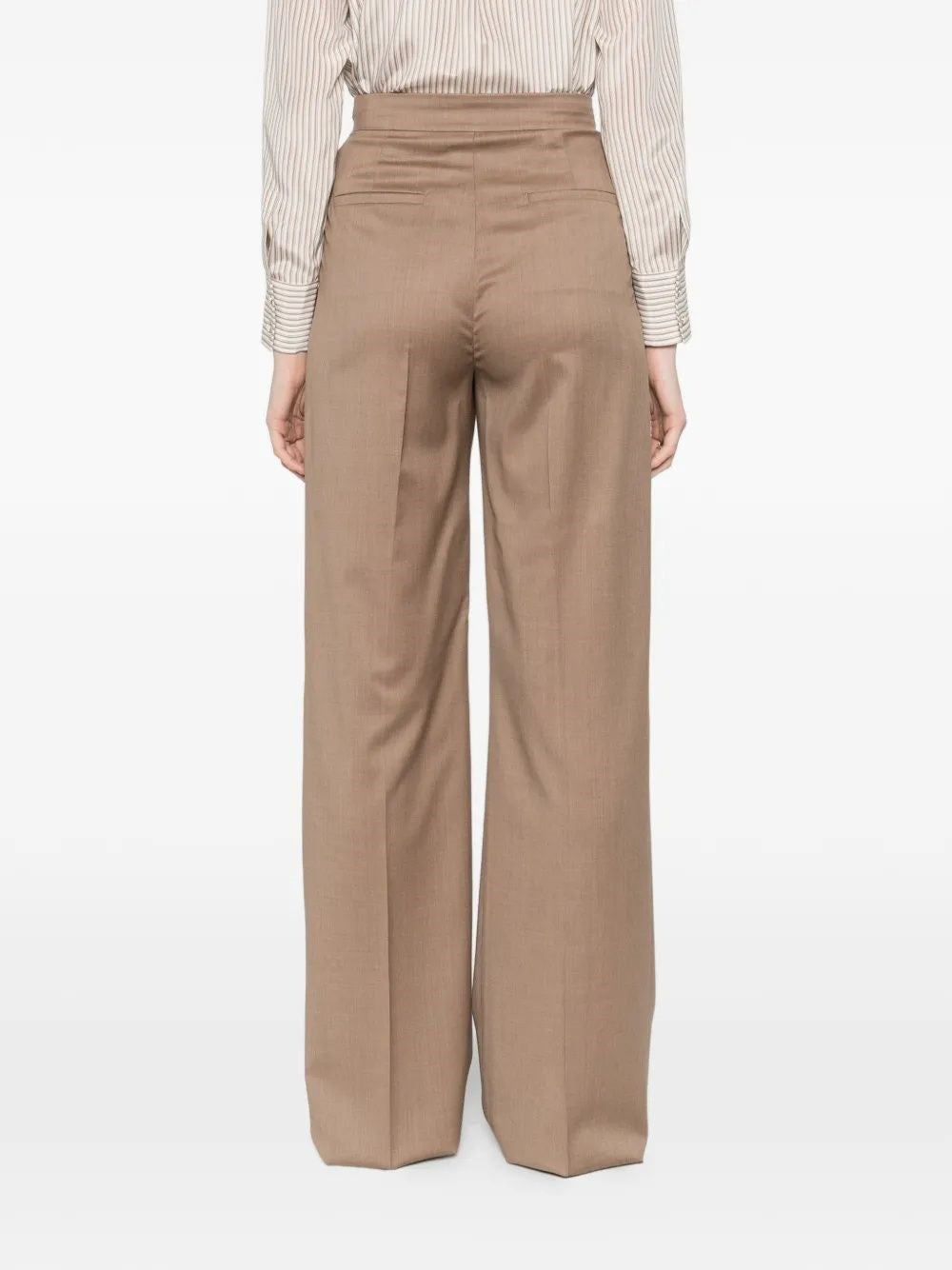 Max Mara Women Wool Twill Trousers MAX MARA
