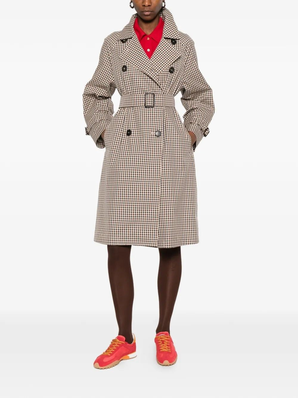 Max Mara The Cube Women Water-Repellent Twill Trench Coat MAX MARA THE CUBE