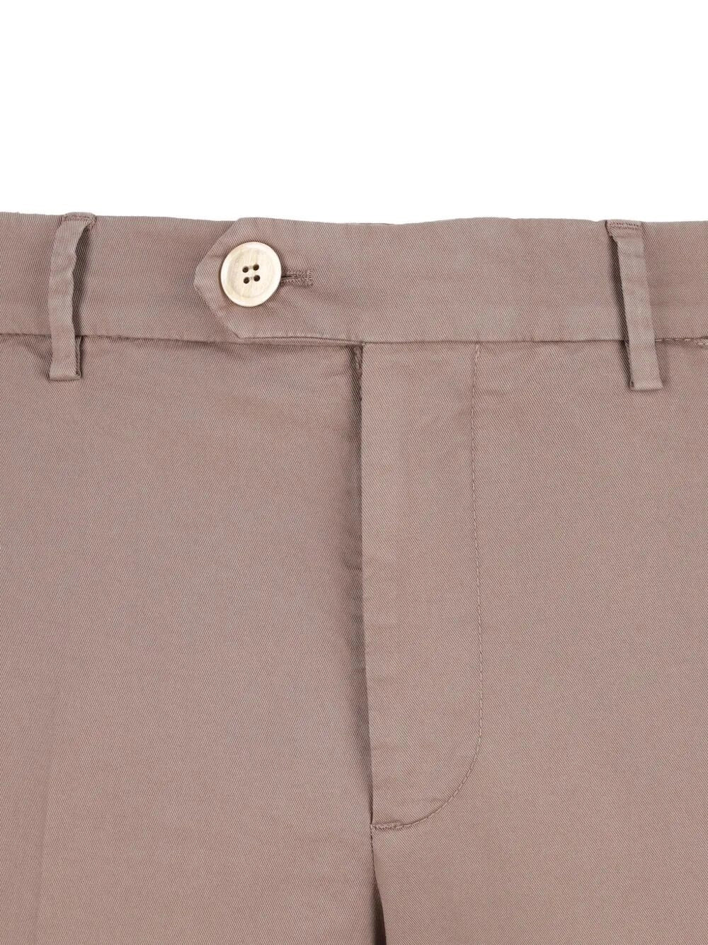 Brunello Cucinelli Men Gabardine Garment Dyed Pants BRUNELLO CUCINELLI