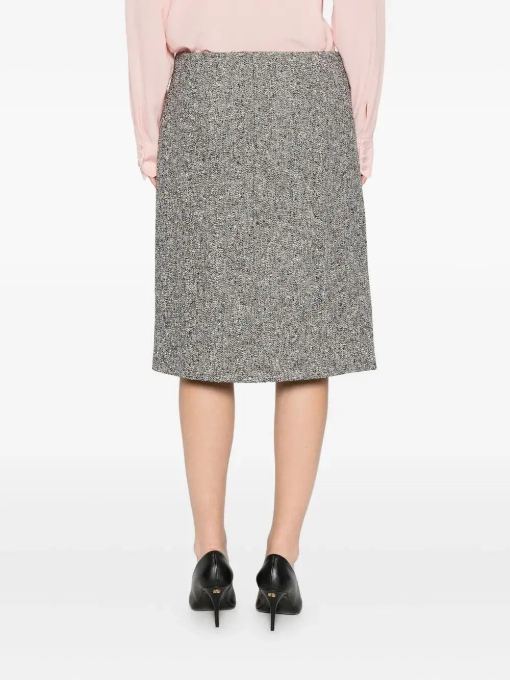 Gucci Women Double Wool Skirt GUCCI