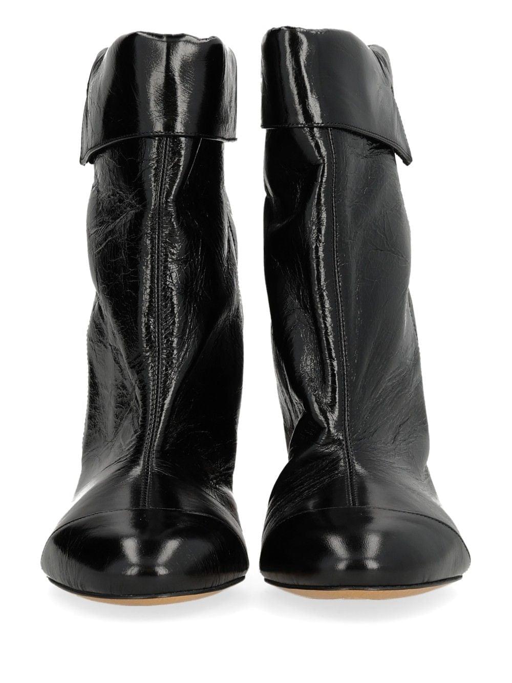 Isabel Marant Women Eldra Leather Ankle Boots ISABEL MARANT