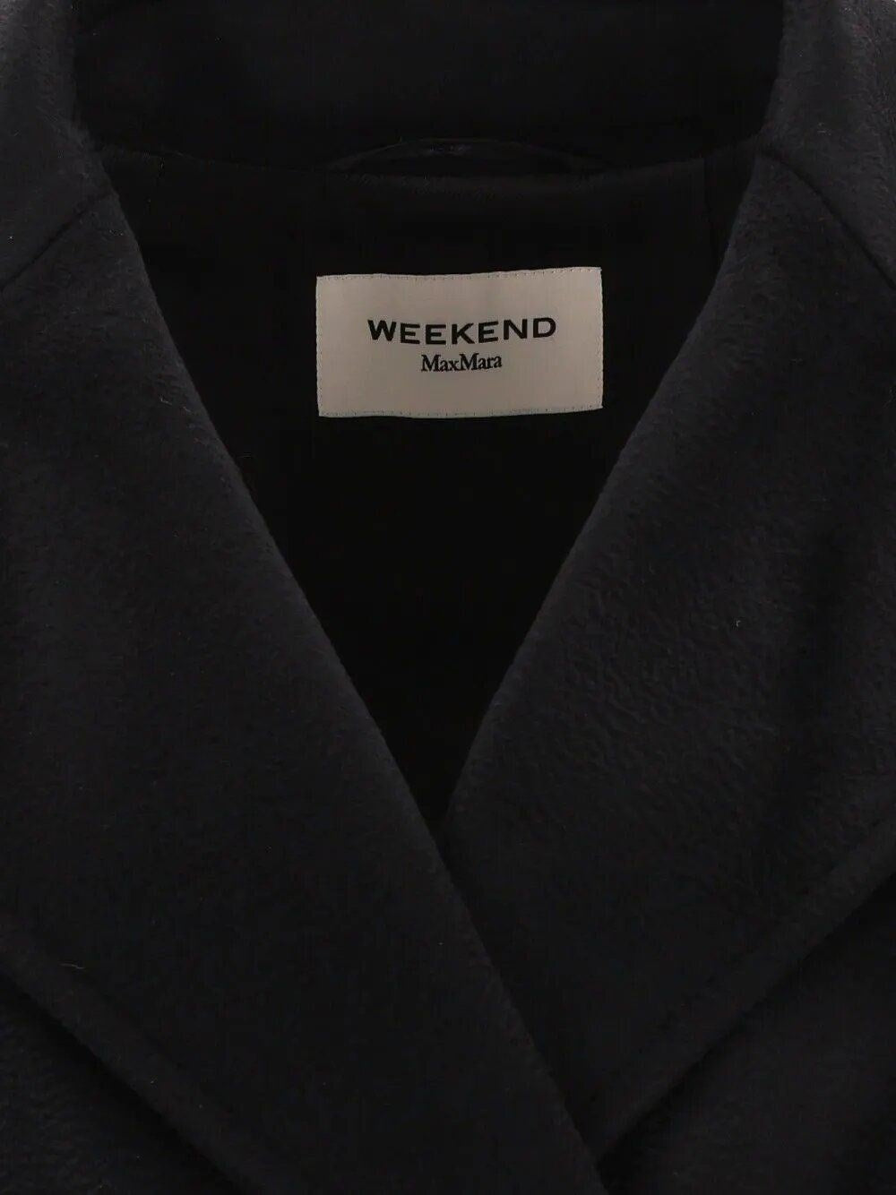 Weekend Max Mara Women Resina Drap Wool Long Coat Double Breast WEEKEND MAX MARA
