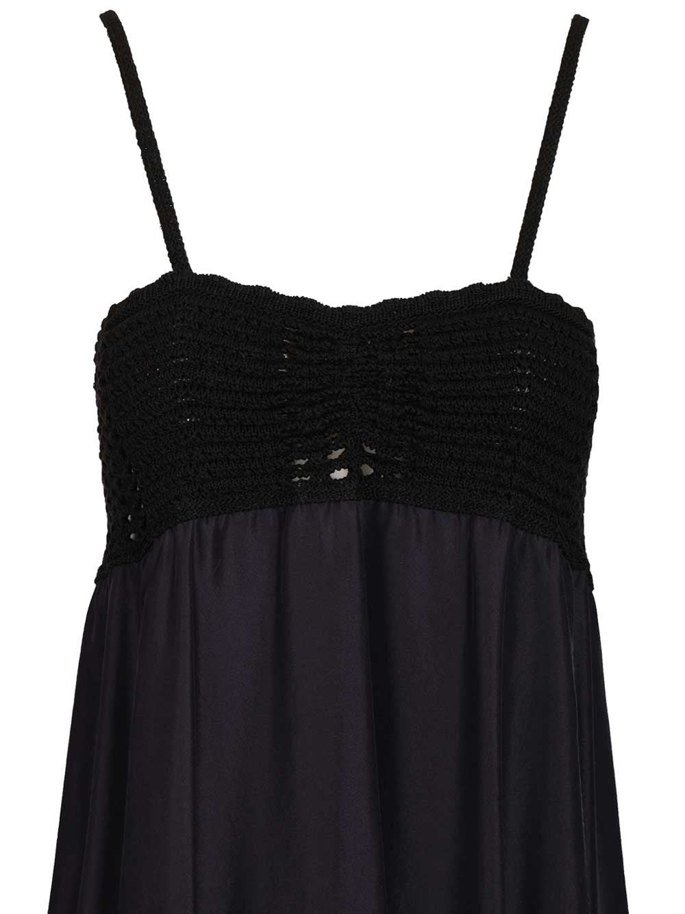Forte_Forte Women Dress With Crochet Bodice FORTE FORTE