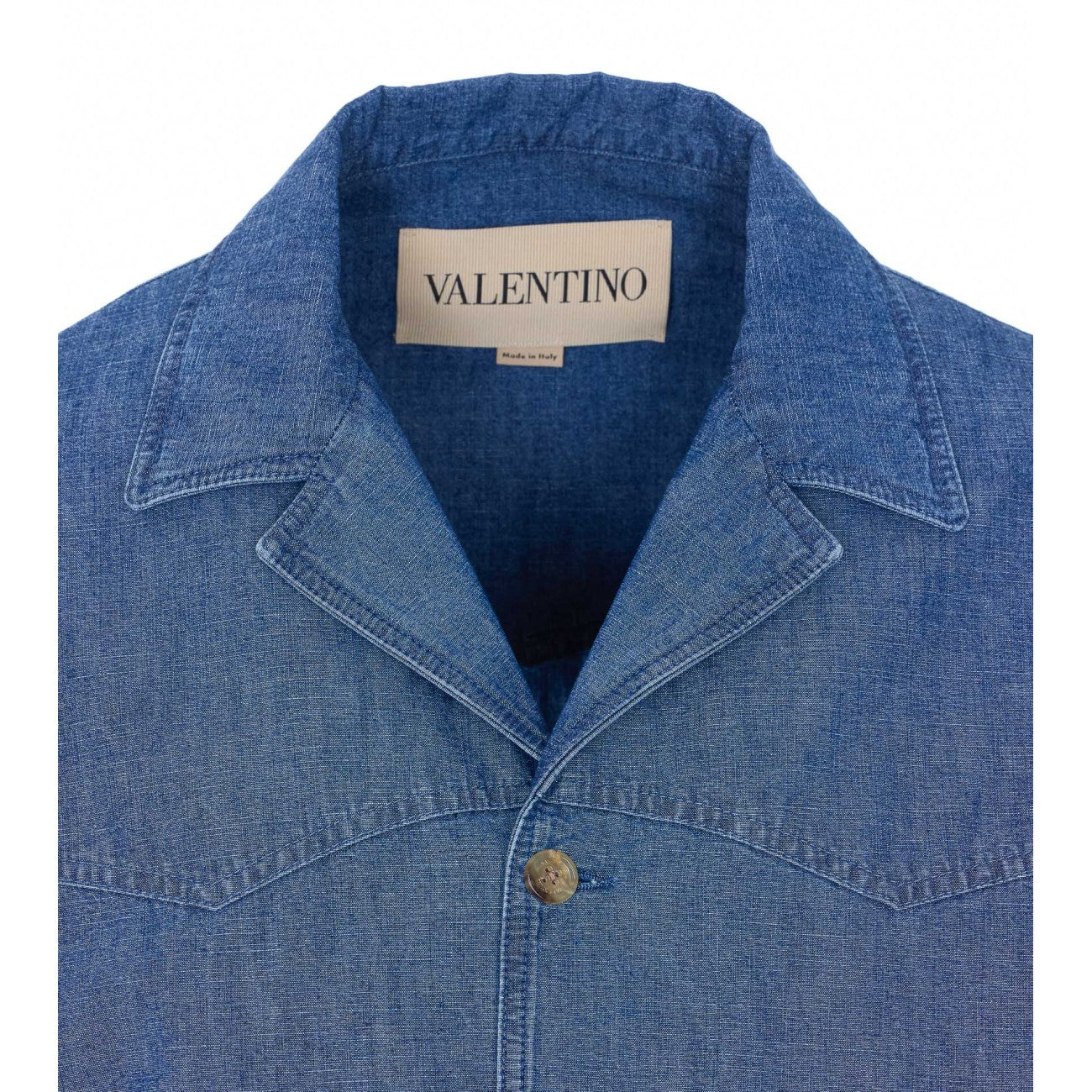 Valentino Garavani Men Denim Shirt VALENTINO GARAVANI