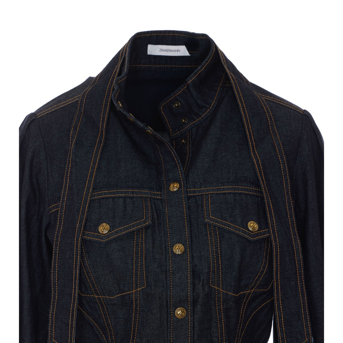 Zimmermann Women Denim Shirt ZIMMERMANN