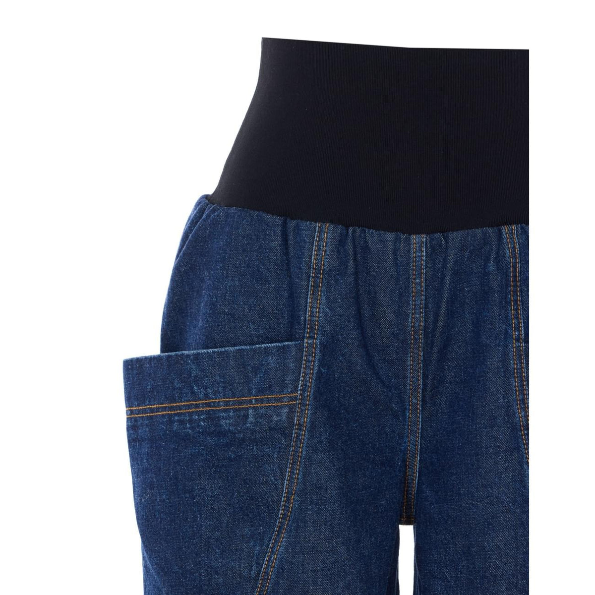 Alaia Women Denim Sweatpants ALAIA