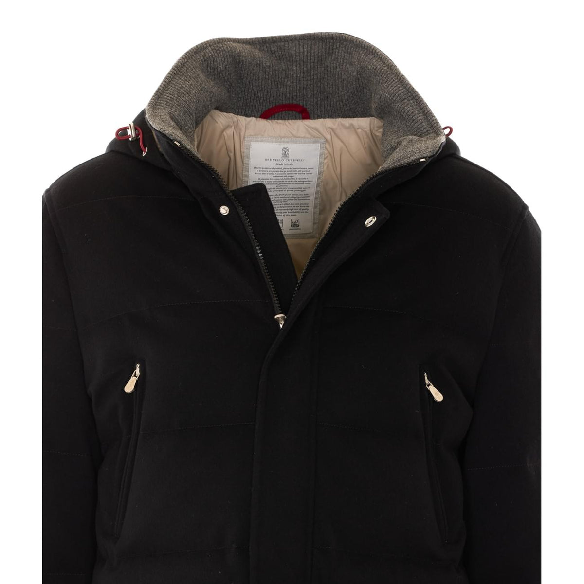 Brunello Cucinelli Men Detachable Hood Parka BRUNELLO CUCINELLI