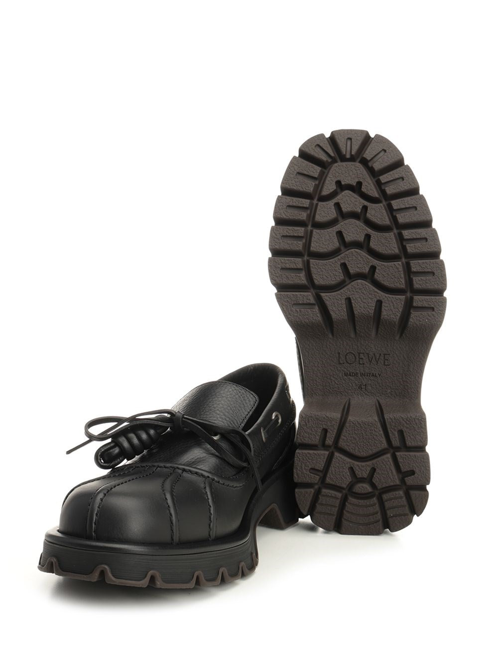 Loewe Men Derby Bobby In Calfskin LOEWE